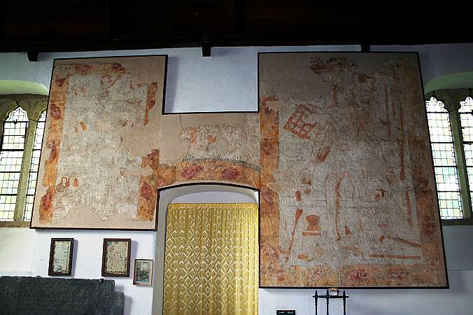 Poundstock - Details of Wall Painting