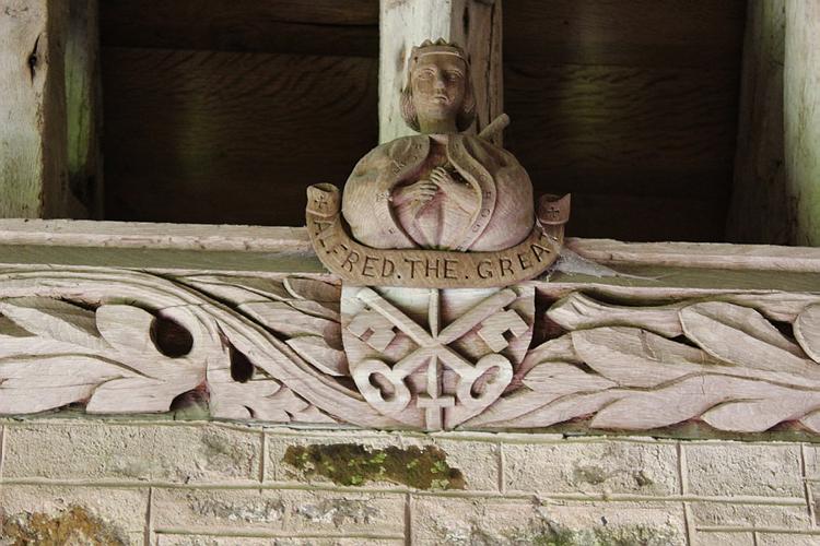 Pyworthy - Porch Carving