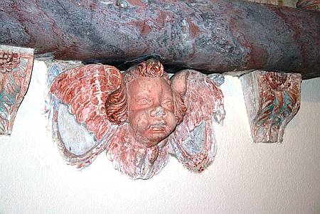 Quethiock - Detail of Corbel