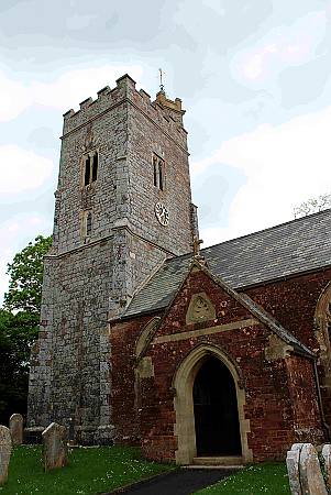 Rockbeare - Detail of Tower