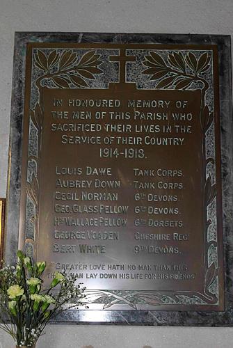 Sourton - War Memorial