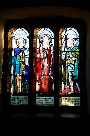 St Levan - Detail of Stained Glass
