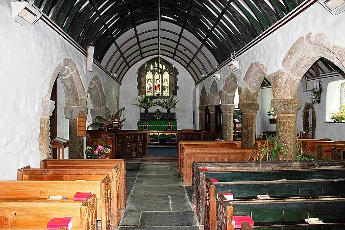 St Levan - The Nave
