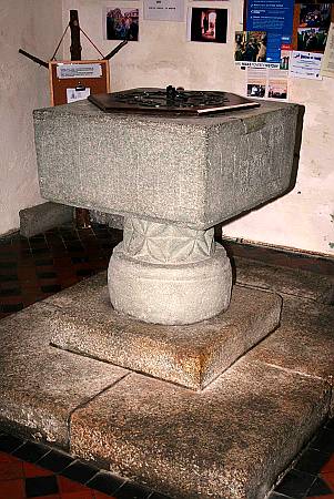 St Mabyn - The Font