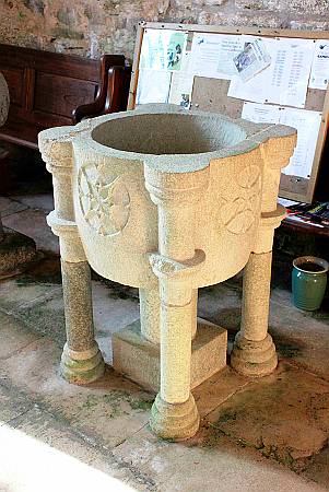 St Martin in Meneage - The Font