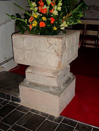 St Martin by Looe - The Font