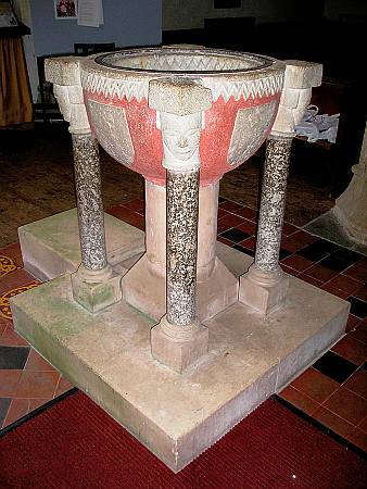 St Mawgan in Pydar - The Font