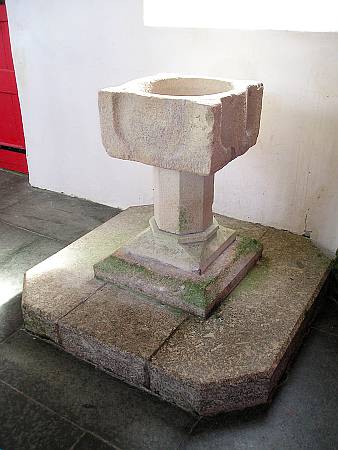 St Nectan - The Font