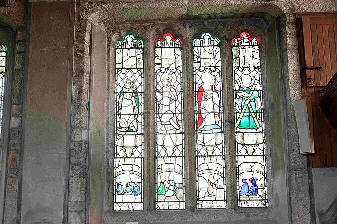 St Neot - Example of the Stained Glass