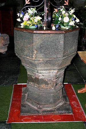 St Teath - The Font