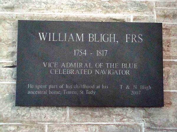 St Tudy - The Bligh Memorial