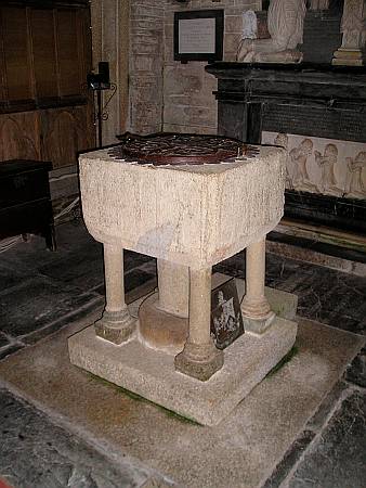 St Tudy - The Font