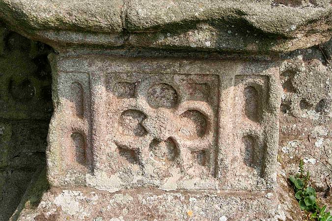 St Wenn - Detail of Tower Base