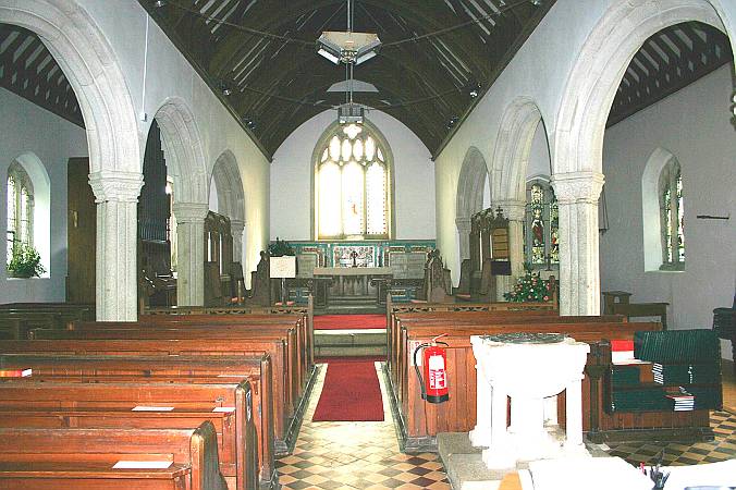 St Wenn - The Nave