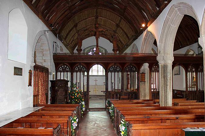 St Winnow - Interior View