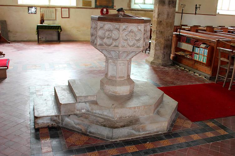 Staverton - The Font