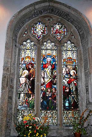 Stratton - Detail of Stained Glass