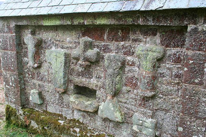 Temple - Wall Carvings on Church Shed
