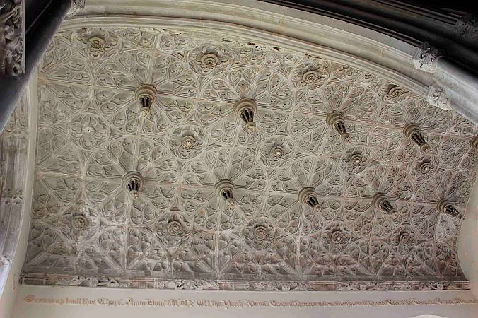 Tiverton St Peter - Chapel Ceiling Vault