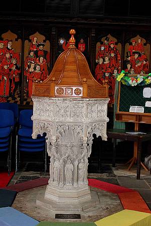 TivertonStPeter - The Font