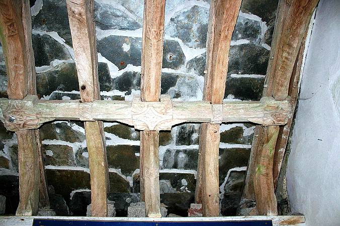 Trewen - Detail of Porch Woodwork