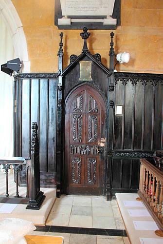 Uplyme - Detail of Woodwork