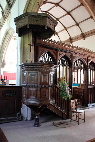 St. Decumans - The Pulpit