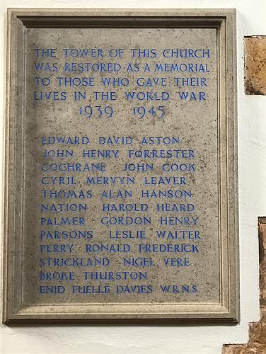 West Monkton - War Memorial