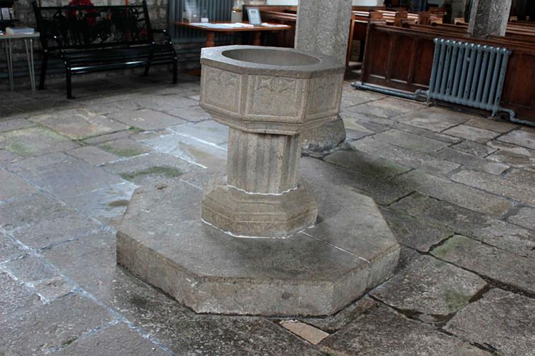 Widecombe in the Moor - The Font