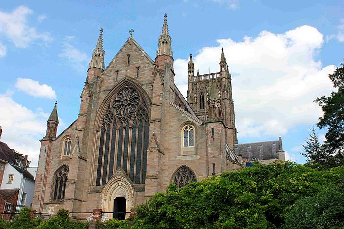 Worcester Cathedral - Exterior View