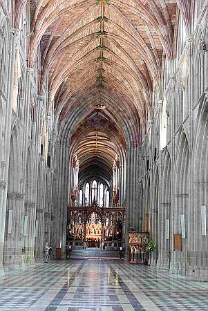 Worcester Cathedral - the Nave