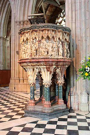 Worcester Cathedral - The Pulpit