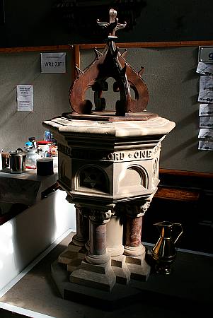 Worcester All Saints - The Font