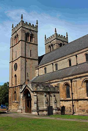 Worksop Priory - Exterior View