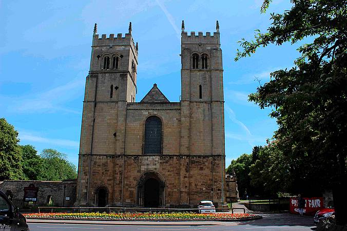 Worksop Priory - The West Front