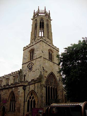York All Saints Pavement  - Exterior View