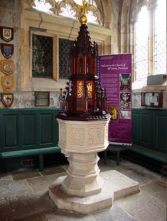 York All Saints Pavement  - The Font