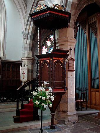 York All Saints Pavement  - The Pulpit