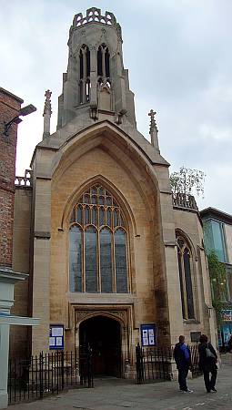 York - St Helen Stonegate - Exterior View