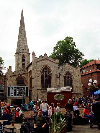 York St. Mary - Exterior View