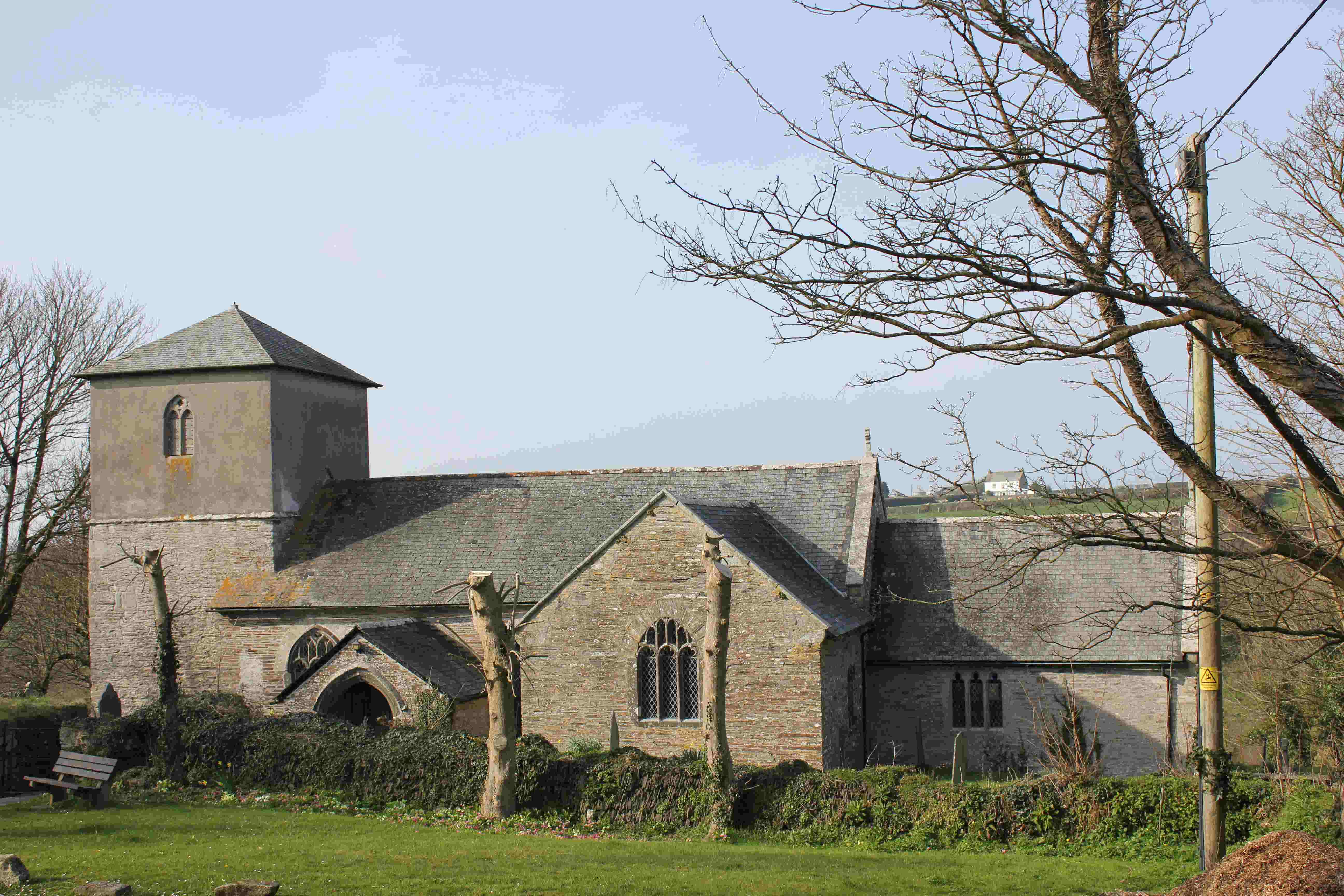 St. Ervan Church Cornwall - St. Hermes